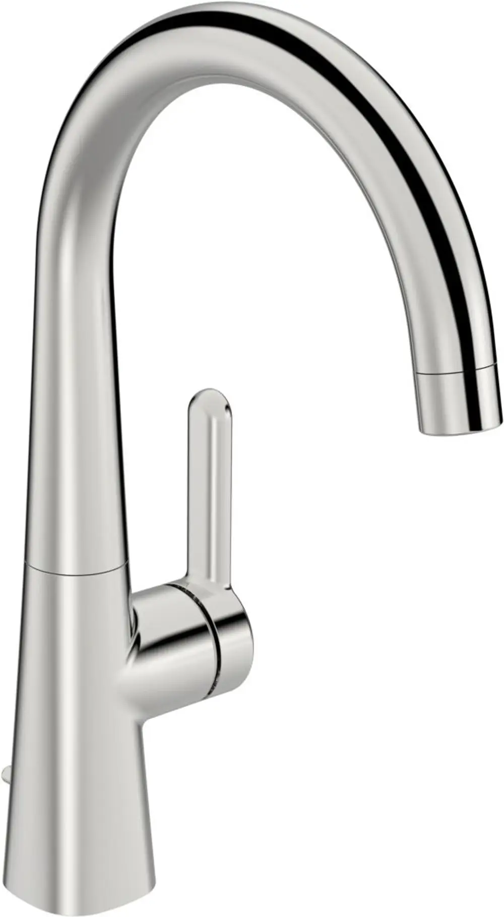 Einhebelmischer für Waschtische in Chrom mit seitlichem Hebel. Hersteller Hansa, geeignet für Standardinstallationen.